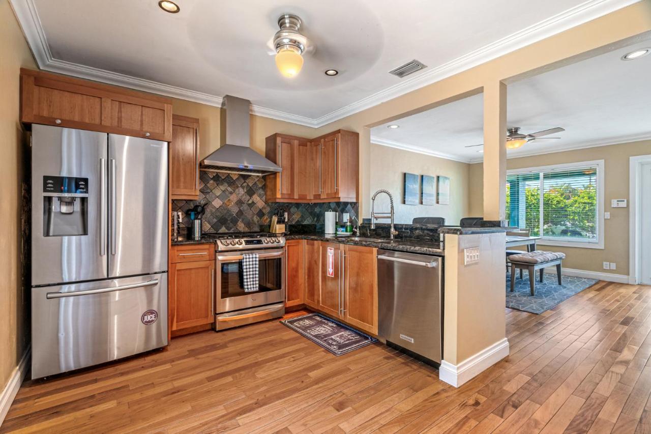 #1 Fort Lauderdale House - Heated Salt Water Pool - Private Oasis-Updated Gorgeous 3Br 3Ba - Las Olas エクステリア 写真
