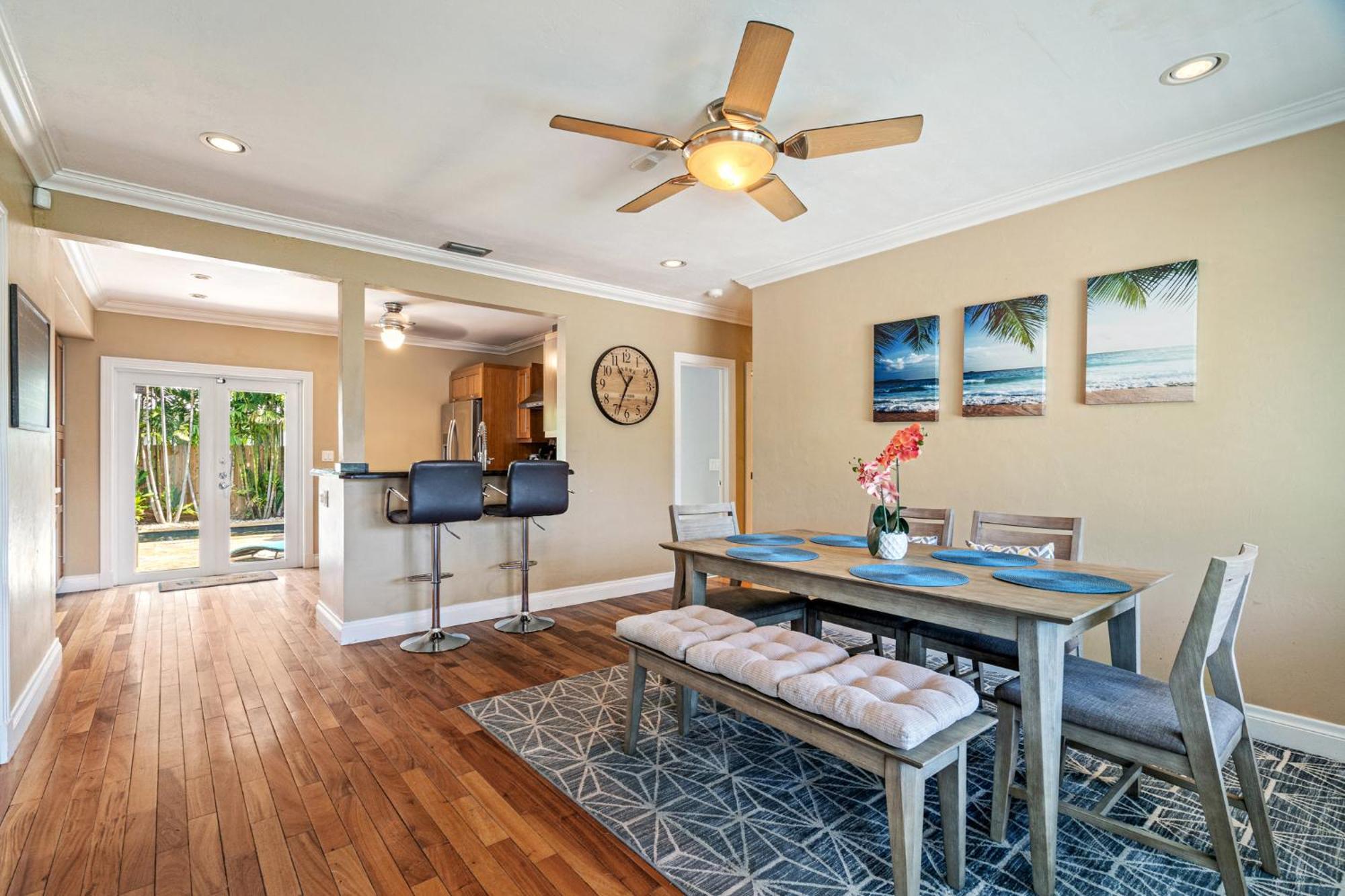 #1 Fort Lauderdale House - Heated Salt Water Pool - Private Oasis-Updated Gorgeous 3Br 3Ba - Las Olas エクステリア 写真